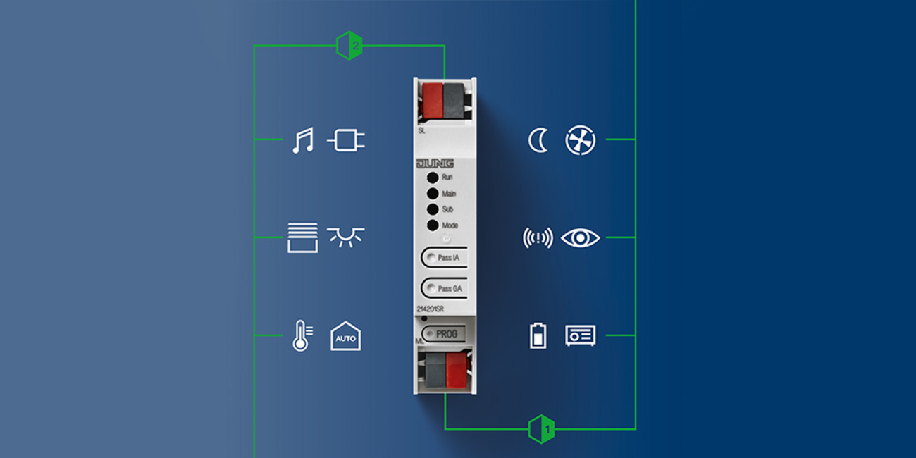 KNX Bereichs- und Linienkoppler bei Habelt Elektrotechnik in Crailsheim