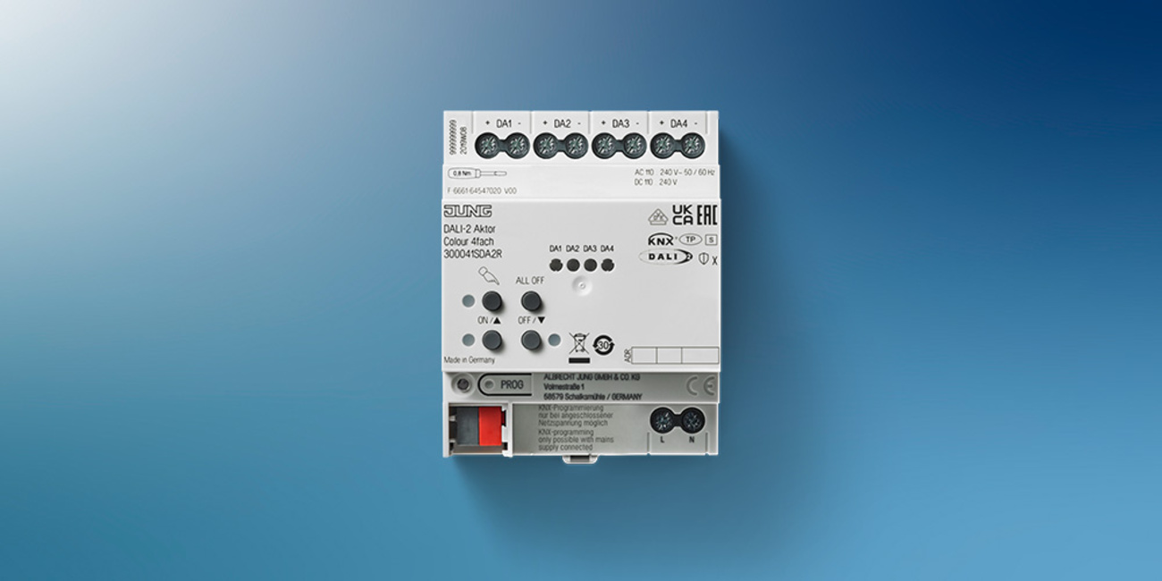 KNX DALI 2 Gateway Colour bei Habelt Elektrotechnik in Crailsheim